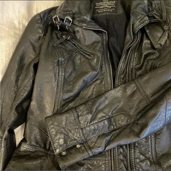 All Saints leather jacket - Picture 6 of 8